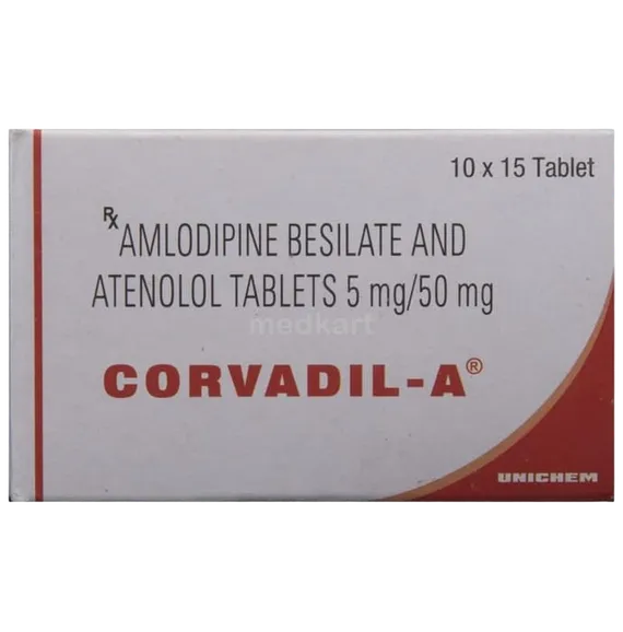 corvadil a tablet 15's